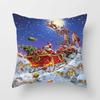 45cm Merry Christmas Cushion Cover Pillowcase Christmas Decoration Home Decor Merry New Year Christmas Decoration Pillowcase