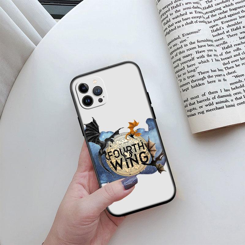 Fourth wing dragons Phone Case for Motorola Moto Edge 60 60s 70 G86 G56 G54 E14 G04S G45 G54 G64 Pro Power Neo Fusion