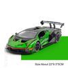 1:Масштаб 24 Revuelto SCV12 Модель Игрушечной Машинки Сплав Литье под Давлением Двери Открываются Звук Свет Оттянуть Назад Гоночные Машинки Модели Украшение для Дома