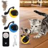Electric Smart Cats Toy Ball Cats Interactive Remote Control Motion Activated Feather Training Imitate Mouse Pet Toys