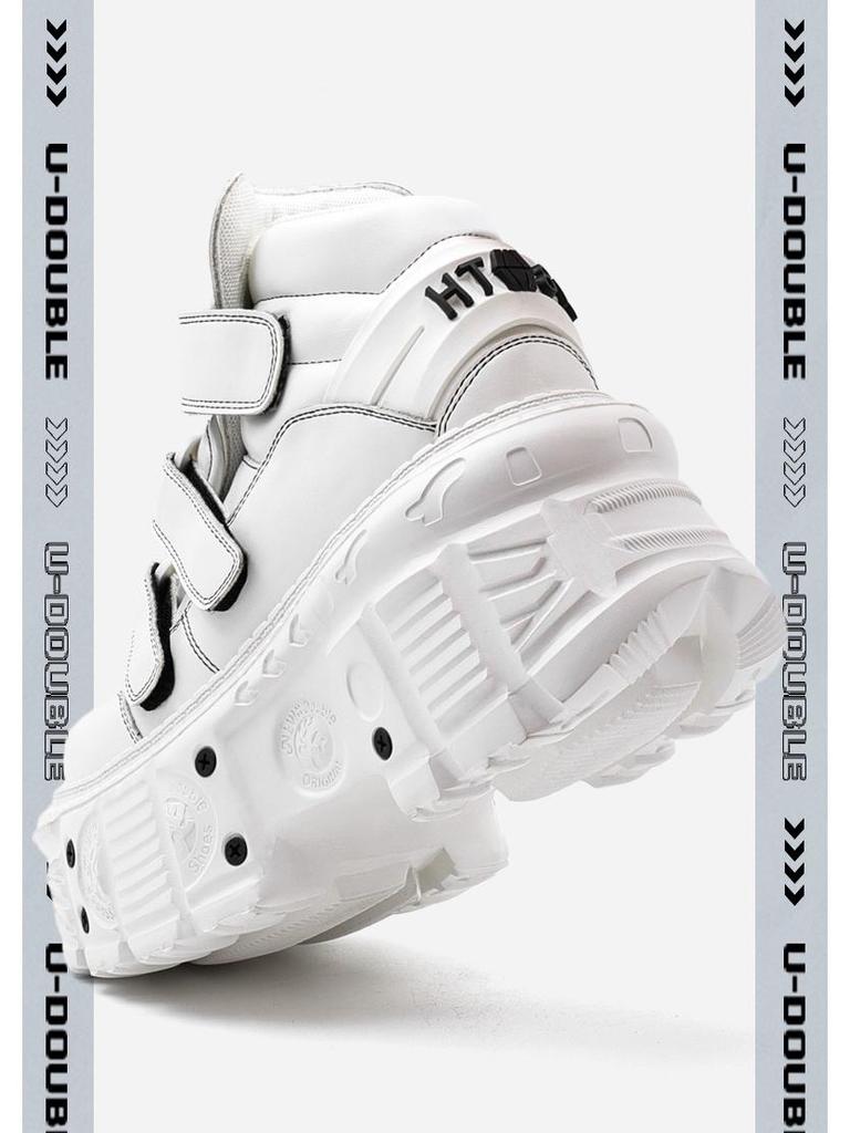 Унисекс высокие кроссовки с толстой платформой - тренд сезона Осень/Зима