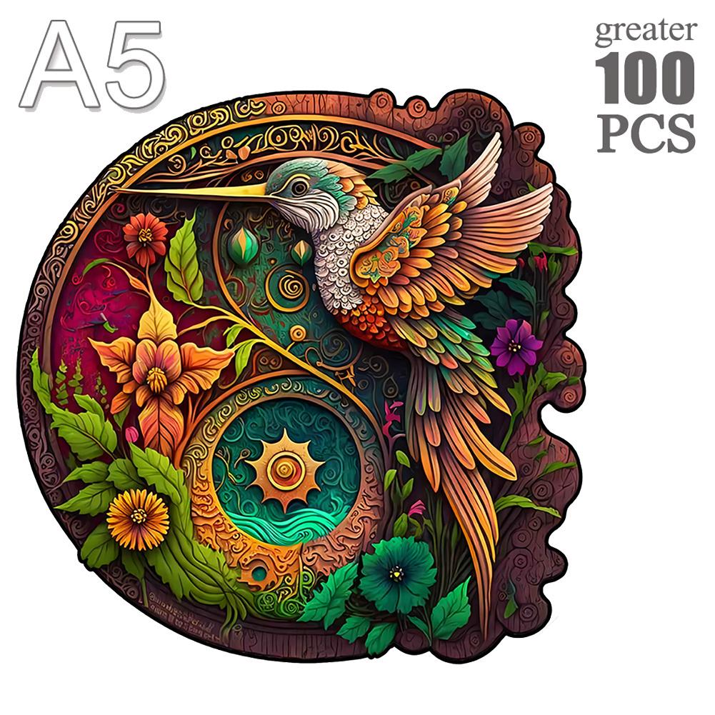 Нетоксичная деревянная головоломка с животными для взрослых и детей A3 A4 A5 3D дерево DIY поделки в форме Рождественский подарок Деревянная пазл-головоломка Подарки Новое