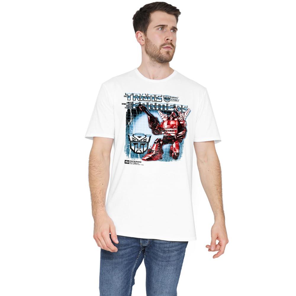 Transformers Mens Inferno Box 40th T-Shirt