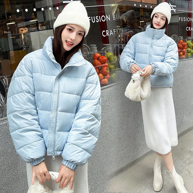 Winter new women's cotton-padded clothes, cotton-padded clothes, bread clothes, short small cotton-padded jackets, warm and cold-proof clothes fo