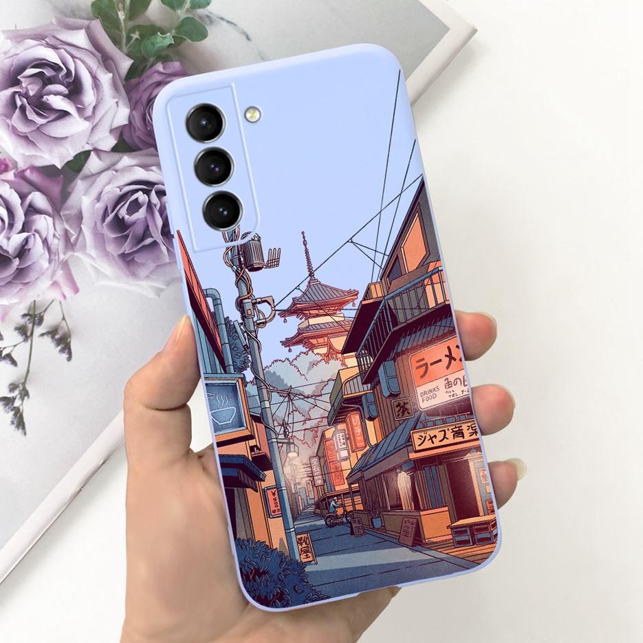 Чехол для Samsung Galaxy S22 Plus 5G Милые Астронавты Мультяшная Обложка Мягкий ТПУ Чехол для Телефона Для Samsung S22 Ultra S 22 S22+ Задняя Крышка