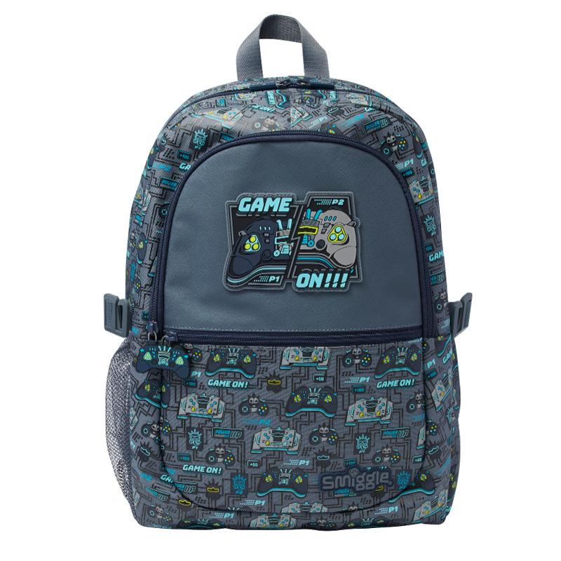 Smiggle Backpack for Kids School Large Capacity Lightweight Casual Dual-Use Shoulder Bag