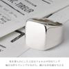 [Shinjuku Gin no Kura] square seal stand ring silver 925 ring ring No. 13 men's signet ring stamp simple mirror surface Square type square
