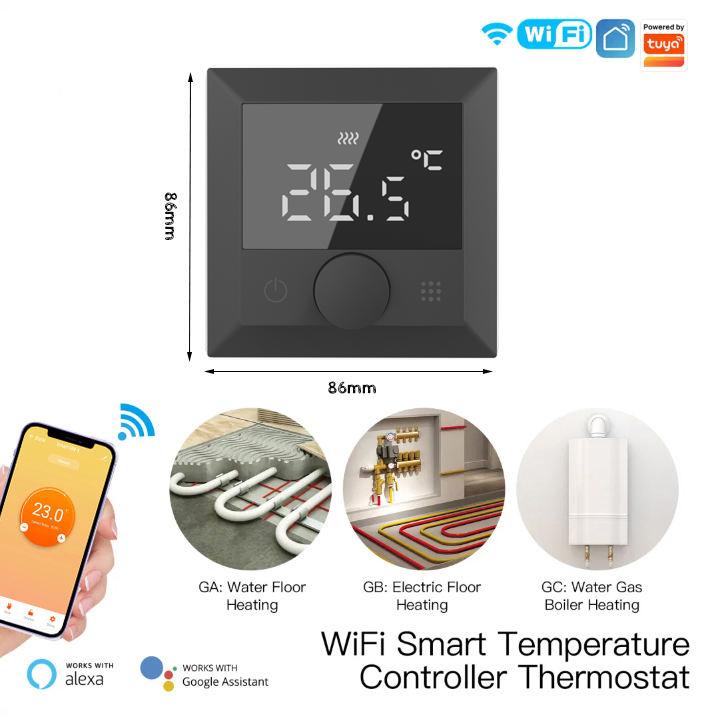 Smart Underfloor Heating Thermostat Hysen HY510 Tuya WiFi Programmable Room Controller