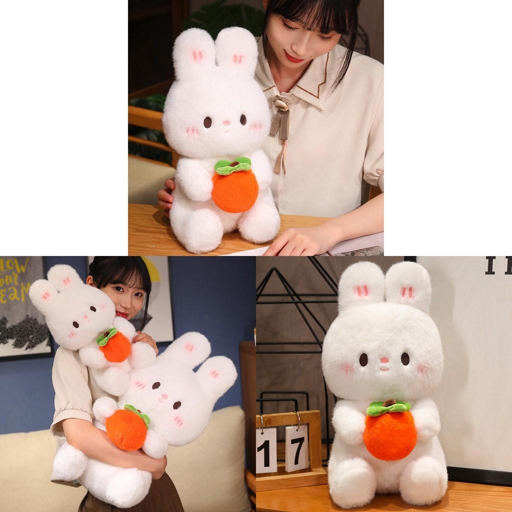 Doll Rabbit Plush Birthday Gift Rabbit Toy Persimmon Luck Animal Decoration