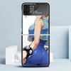 ChunLi S-Street F-FighterS Черный чехол для Samsung Galaxy Z Flip 7 6 5 4 3 5G Чехол для телефона Flip7 Flip6 Flip5 Flip4 Flip3 Рисунок C