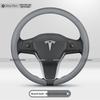 Применимо к чехлам на руль Tesla для моделей 19-25: Model 3 Обновленный, Model Y/YL. Ультратонкая накладка на руль автомобиля Acc