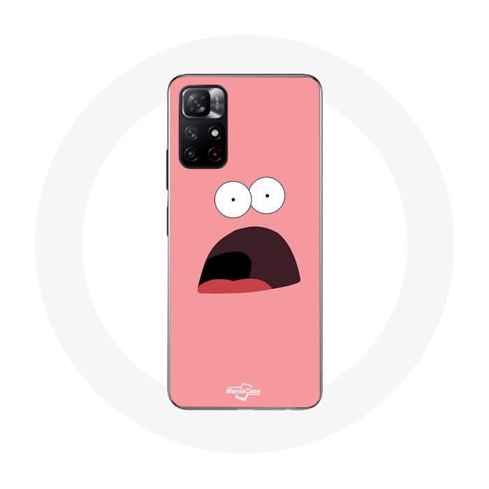 Coque - Xiaomi - Redmi Note 11s 5G - Souple - Motif Bob l'éponge - Rose