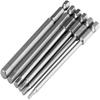 100mm 8pcs Hex Head Allen Wrench Drill Bits Set SAE Metric Allen Electric Hexagonal Bit Screwdriver Socket Bit Power Tool Parts