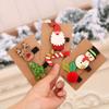 Christmas Hairpin Set Christmas Children's Small Gift Gift Glitzy Hair Card Set Headwear for Santa Claus