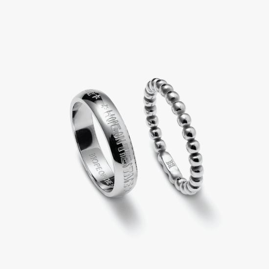 2-й предварительный заказ j-hope Tour HOPE ON THE STAGE Многослойный набор колец