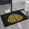 Artwork Classic K-kusama Y-yayoi Bathroom Mat Anti-slip Absorb Water Long Strip Cushion Bedroon Mat Welcome Doormat