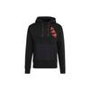 Adidas Logo Print Long Sleeve Hoodie Unisex Tops Black HL9376