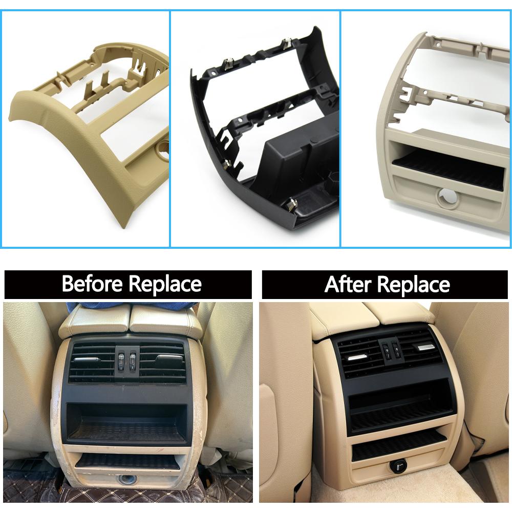 Модернизированная задняя вентиляционная решетка, замена внешней окружающей рамы для BMW 5 серии F10 F11 F18 для 520i 523i 525i 528i