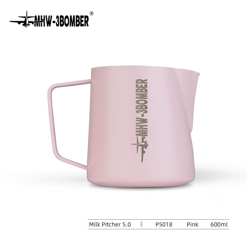 MHW-3BOMBER Кувшин для вспенивания молока из нержавеющей стали 500/600 мл Кувшин для вспенивания молока для капучино латте арт Аксессуары для домашнего бариста