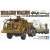 Tamiya 1/35 Military Miniature Series No. 230 U.S. Army 40-Ton Tank Transporter Dragon Wagon Plastic Model 35230 Green