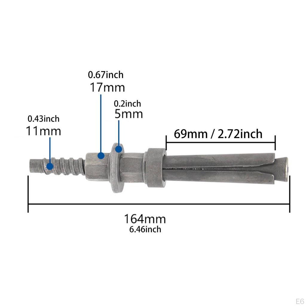 Адаптер для анкерных болтов с расширением Профессиональная замена деталей Съемный винт для водяного сверла для крепления