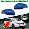 Автоаксессуары Для Honda HR-V Vezel 2014- RU Накладка на зеркало заднего вида Колпачок Крышка Корпус Колпачок Покрашенный Белый Серебристый Красный