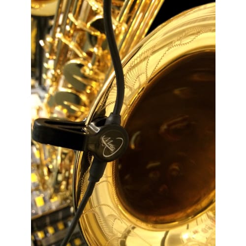 Myers Pickup "The Feather" Saxophone Microphone with Flexible Micro Gooseneck