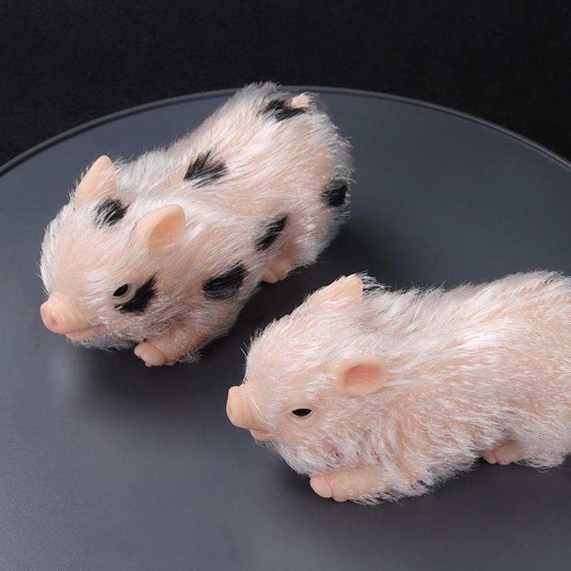 Миниатюрная кукла-поросенок Reborns, фигурка, 5 шт., Сенсорная фигурка животного, кукла, игрушка для ухода за детьми, для игры в помещении и на улице, ролевые игры