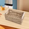 Cabinet Organizer Bin Hand Woven Basket Toilet for Books Pastries Jewelry Appetizer