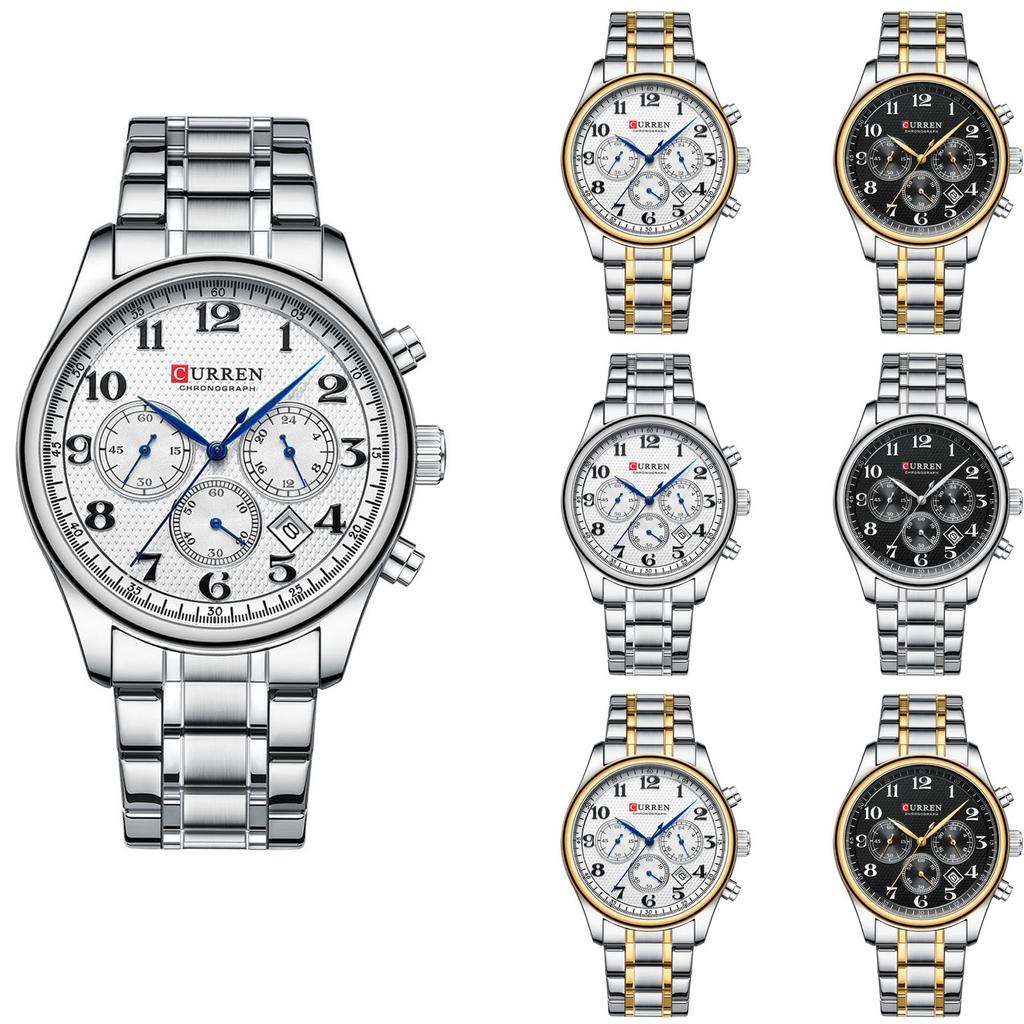 Мужские водонепроницаемые светящиеся наручные часы-будильник для бега