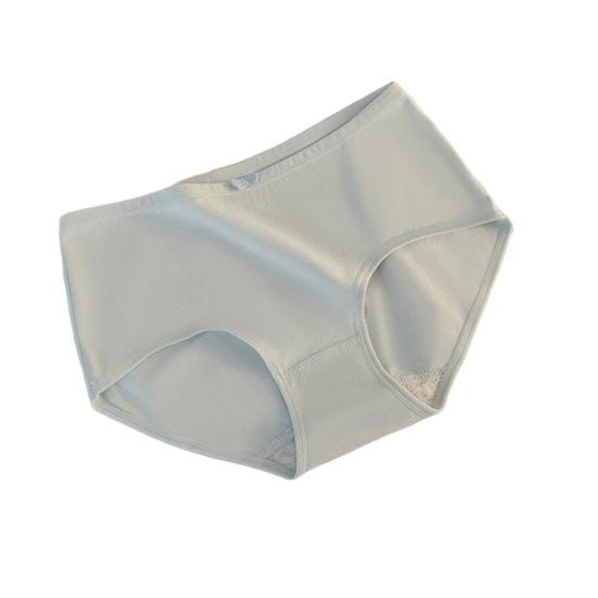 Women's Cotton Underwear Low Waist Full Coverage Panties with Bow Decoration Soft Stretch