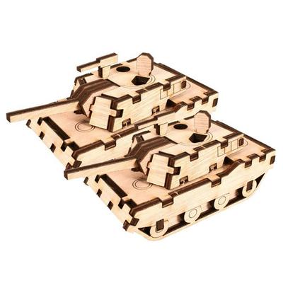 Робот-трансформер Breakword K1, танк, трехмерная головоломка, 2P, Корея, 3D-пазл