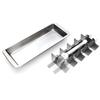 18 Slot Ice Cube Tray Movable Partition Ice Cube Maker Creative Ice Cubes Mold  Drinking