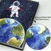 Мультфильм космический астронавт планета ракета космический корабль настенная живопись печать на холсте плакат на скандинавскую тему настенные панно декор для детской комнаты