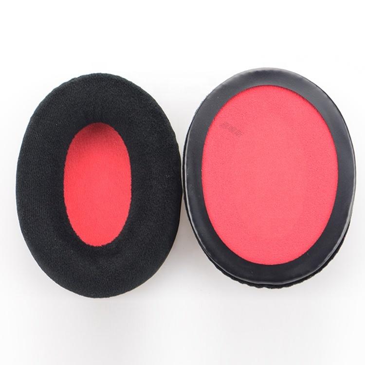 Velour protein leather Ear Pads Earpads Cushions Cover for Hyper X Cloud 2 II KHX-HSCP-GM gaming Earphone Sleeve Headset
