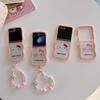 Мягкий складной чехол Hello Kitty с ремешком для Galaxy Z Flip 7-3