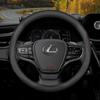 Кожаный чехол на руль автомобиля для Lexus UX250h ES350 IX 600 CT200h ES IS RX NX 300h 400H IX570 RX400h IS460 IS400 RX450h