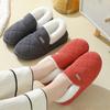 Women Plush Lining Slippers Corduroy Indoor Bedroom Slides Memory Foam Fluffy Fuzzy Warm Slippers Female Casual Shoes