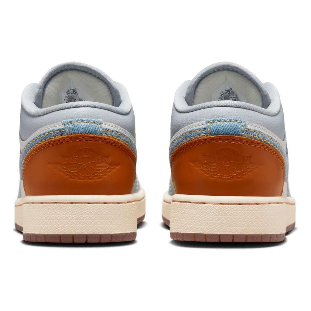 Air Jordan 1 Low SE GS Сашико Детские Кроссовки Крем Фантом Кокосовое Молоко FZ5046-041