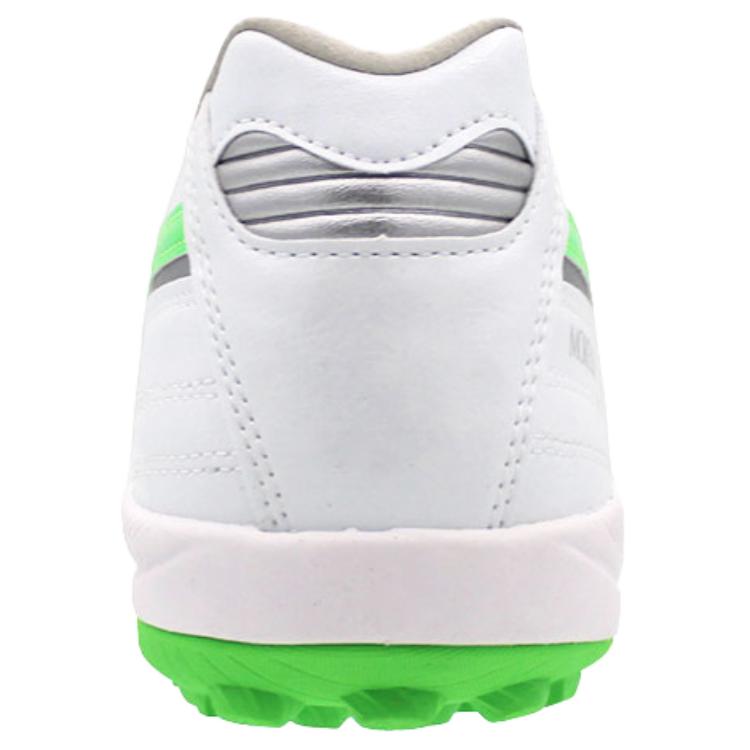 Mizuno Morelia Sala Leather Versatile Comfortable Shock Absorbing Durable Low Top Training Shoes Unisex Sneakers White Green Q1GB251237