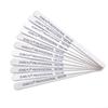 100 Pcs Double Sided Wooden Nail File 100 180 240 Grit Professional Material Thick Sanding Wood Files Pedicure Manicure Tools