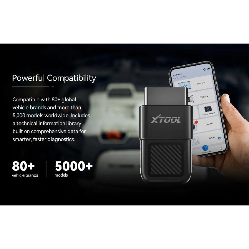 XTOOL A30X Automatic Scanner Car Diagnostic Tool Auto Bluetooth Scanner 26+ Reset Function OBD2 Code Reader Anyscan A30X Scanner