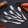 Environmental Outdoor Camping Fork Portable Light Titanium Cookware Titanium Spoon  Outdoor Tool