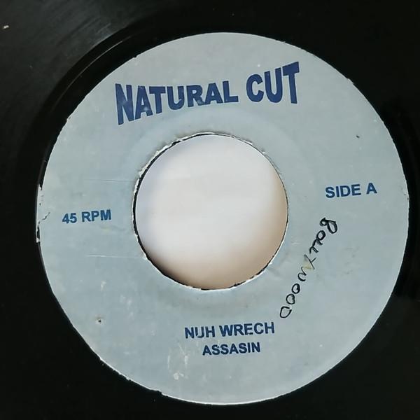 7-дюймовая пластинка ASSASSIN Nuh Wrech NONE Natural Cut Ямайка Регги Ска Даб Б/У