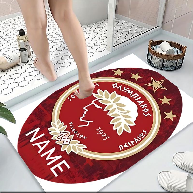 Custom Name Chelsea FC Crest Carpet Rug Customizable Soft Washable Anti-Slip Home Living Room Sofa Mats Personalized Rug. 0909218
