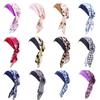 European And American Popular Elastic Wide-Brimmed Ethnic Headscarf, Printed Strap Headscarf Cap Chemotherapy Cap Jdt-329C