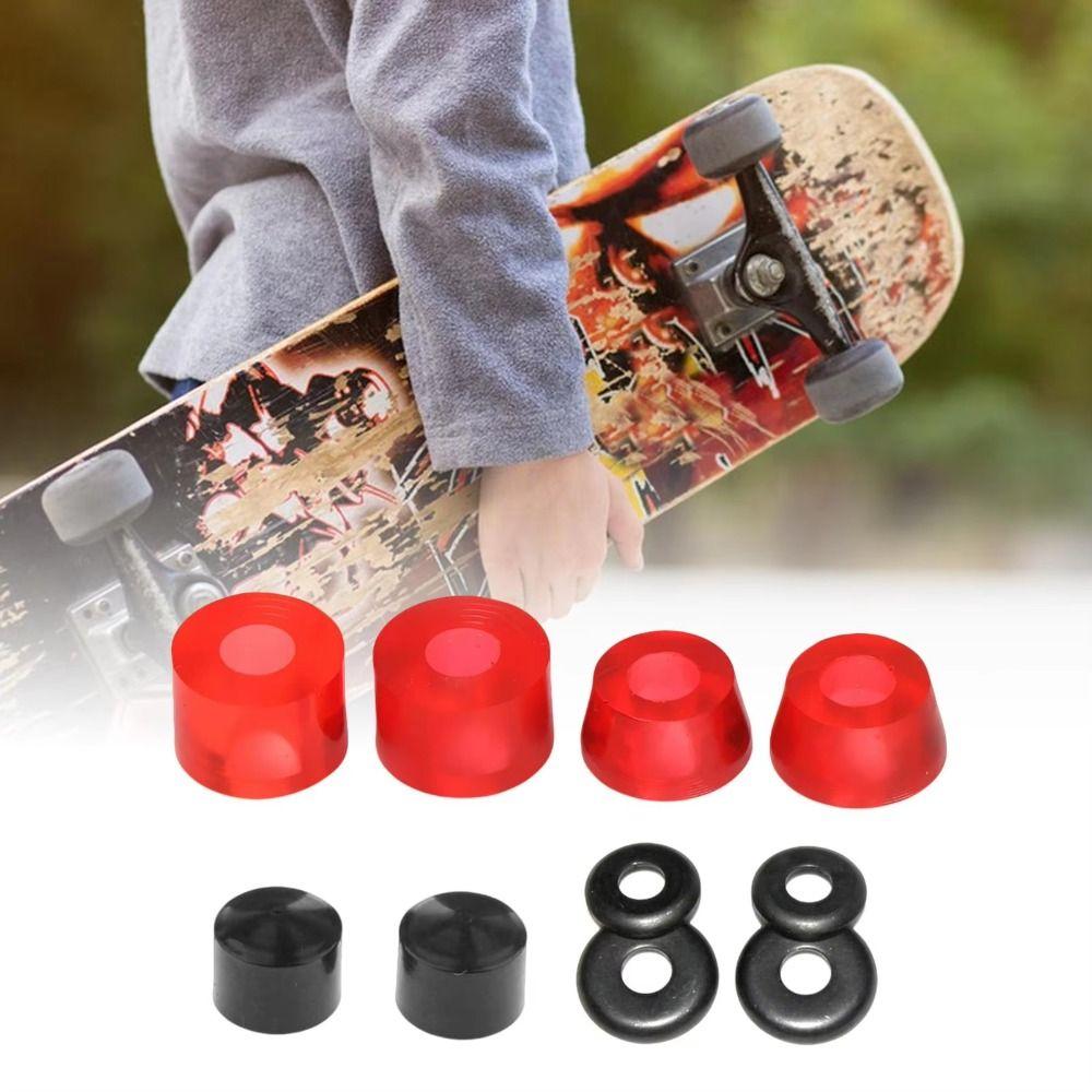 Rebuild Kit Skateboard Bushings Washers Shock Absorber Skateboard Pivot Cups  Double Rocker