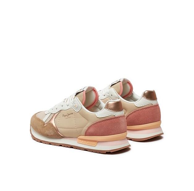Кроссовки Pepe Jeans Brit Mix W PLS40012 бежевый