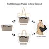 For Handbag Felt Insert Bag Brand Bags Cosmetic Bags Lining Inner Purse  Travel