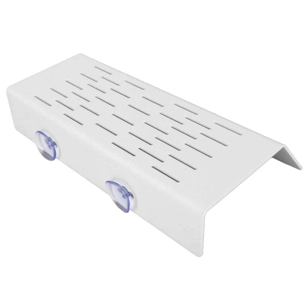 Turtle Basking Platform Thick Acrylic High Hardness Hollowed Steps Stable Turtle Platform for Reptile Fish Tank